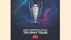 Una ‘foto da campioni’ a Torino e Roma con l’Uefa Champions League Trophy Tour di Nissan