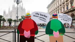 Milano si riempie di Umarell per promuovere l’iniziativa solidale di innocent “Tanto di Cappellino”. Firma Mai Tai