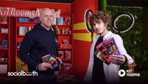 Nuova partnership strategica tra Kit Rooms Italia e Socialbooth per eventi phygital immersivi ad alto impatto esperienziale