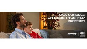 Sensibilizzare la visione di supporto audiovisivi, DVD, Blu-Ray e 4K Ultra HD, utilizzando la console l'obiettivo della campagna promossa da Univideo e firmata Different