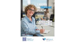  "Lavoro in Uniacque perchè..." la nuova campagna dedicata all'attrattività lavorativa