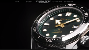 Seiko Italia approda online con un sito e-commerce dedicato agli appassionati