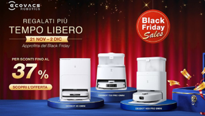 “Regalati più tempo libero”: ECOVACS lancia la sua prima campagna di comunicazione integrata su scala nazionale. Firma PlaceToBe Media