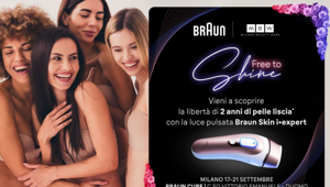 Braun alla Milano Beauty Week con "Free to Shine": eventi, masterclass e talk per una giornata che celebra la libertà di essere sé stesse
