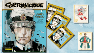 Panini, in collaborazione con Cong, presenta il nuovo album di figurine ufficiale “Corto Maltese – Diario di viaggio”