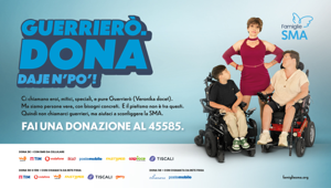 Cookies Agency firma la campagna “Veronika presenta Guerrierò” di Famiglie SMA volta a sostenere il Numero Verde Stella