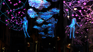 Al via la XX edizione di Salerno Luci d’Artista, il percorso diffuso di light art firmato dall’artista torinese Luca Pannoli