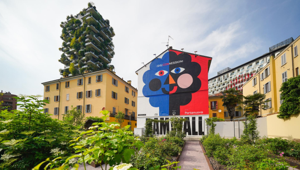 BAM Wall: la tela urbana di Fondazione Catella si accende con il pop di Marco Oggian