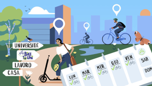 UniBg e POLIMI si sfidano in "Bike to Uni": al via la seconda edizione della challenge sulla mobilità sostenibile con Wecity