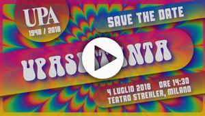 UPA, per l'evento del 4 luglio linguaggi e toni psichedelici e caleidoscopici per celebrare i 70 anni dell'associazione e il viaggio della pubblicità