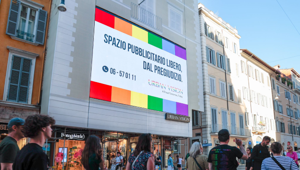 Urban Vision celebra il mese del Pride con uno spazio pubblicitario "libero dal pregiudizio"