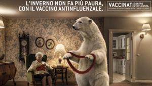 Regione Lazio invita a vaccinarsi contro l'influenza. SuperHumans vince la gara e firma la campagna