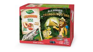 Valfrutta, al via il concorso 'Triangolino D'Oro' per la linea di succhi di frutta dedicati ai bambini