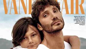 Vanity Fair torna in edicola con Stefano De Martino e suo figlio Santiago in copertina per raccontare i nuovi modi di essere padre