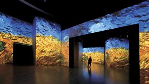 Ninetynine riapre il Palazzo degli Esami di Roma con la mostra multisensoriale 'Van Gogh Alive - The Experience'