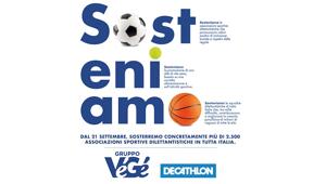 Gruppo VéGé e Decathlon alleate in un progetto di sostenibilità nutrizionale a favore delle associazioni sportive