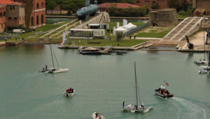 Vela Spa all'Arsenale di Venezia con la tappa conclusiva del Marina Militare Nastro Rosa Tour 2021