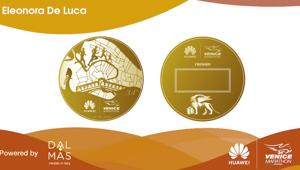 Eleonora De Luca vince il contest e firma la medaglia della 34esima Huawei Venicemarathon