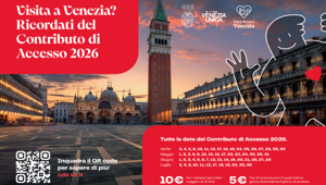t2ó Italia e Crafted firmano la campagna sul contributo di accesso per il Comune di Venezia