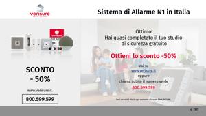 La campagna di Addressable tv di Verisure è on air in esclusiva sui canali free di Discovery Italia