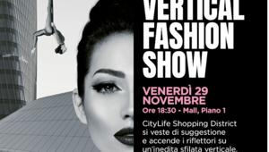 A CityLife Shopping District sguardo all’insù per il 'Vertical Fashion Show' realizzato da AADV Entertainment Marketing in occasione del Black Friday