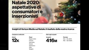 Verizon Media per il Natale 2020. Il 57% spenderà di più o come il 2019. Il 45% degli acquisti sarà online. Formati adv: il native standard induce il 38% di associazioni positive con i brand