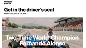 Verizon Media ai Cannes Lions con “High Performance to Hyper Creativity" per spiegare come realizzare uno storytelling creativo unico, grazie alle tecnologie immersive