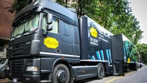 Il truck Vibram torna alla Milano Design Week per celebrare il Carrarmato