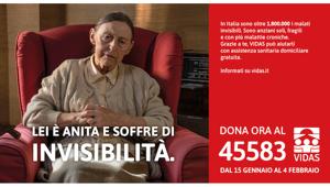 Vidas affida a Something To Talk About la campagna con numerazione solidale per la raccolta fondi a favore dei malati cronici complessi fragili. Produce The Family
