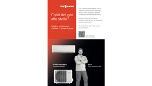 Viessmann porta le sue soluzioni contro i rincari di gas e luce in una nuova campagna su stampa, radio e Internet