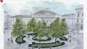 Un nuovo 'Giardino' per piazza della Scala. Il progetto rappresenta la nuova tappa di SeMiniAmo, iniziativa di Csr ideata dall’agenzia Zack Goodman in collaborazione con il Comune di Milano