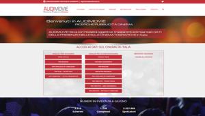 Per Audimovie nuovo sito e restyling del logo a cura di Media Consultants
