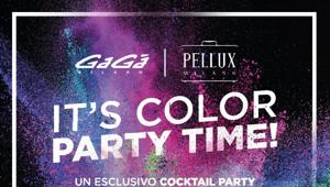 Pellux e GaGà Milano affidano ad Acqua Group l’ideazione e la realizzazione dell’evento ‘It’s Color Party Time!’