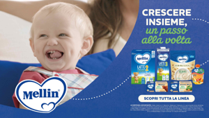 Mellin: nuova campagna e posizionamento "Crescere insieme, un passo alla volta”. La creatività è a cura di Havas e Proxima