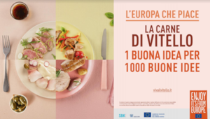 Al via la campagna europea di Assocarni e SBK dedicata alla carne di vitello. Firma Vaudoo
