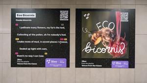 “Voci dalle Oasi”: 3Bee fa suonare di biodiversità le fermate Lotto e Porta Garibaldi della Linea 5 della metro di Milano