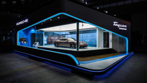 Vok Dams China firma il roadshow per Porsche Taycan Space