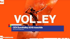 Rai Pubblicità, offerta commerciale su tre livelli per i Campionati Europei di Volley Maschile