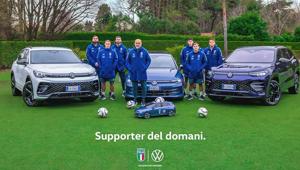 Volkswagen Italia ancora al fianco delle Nazionali italiane di calcio nel ruolo di Automotive Partner della FIGC