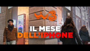 WINDTRE lancia in tv il mese dell'IPhone