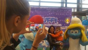 I Puffi colorano di blu l'Italia con Warm Up Industry