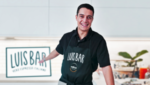 'Luis Bar', Lavazza apre il primo 'home bar' con  il creator Luis Sal per preparare un vero espresso italiano. Firma We Are Social