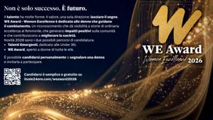 Il Sole 24 Ore promuove la 4° WE Award – Women Excellence 2026. Nasce il premio Talenti Emergenti under 30