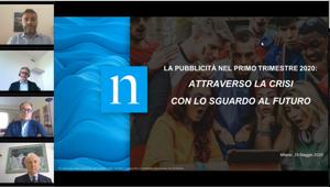 Nielsen: dal lockdown il crollo degli investimenti pubblicitari. A marzo -29%, persi 243 mln. 1° trim. a -9,2%. Aprile peggiore, lenta ripresa dal 2° semestre. Chiusura d'anno in calo a doppia cifra ma non a -20%. 4 fasi per la comunicazione
