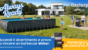 Digitouch Marketing firma la nuova campagna  'Bestway always ready' per il lancio della piscina APX365