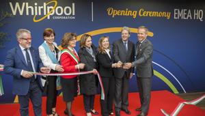 Louder Italia firma il Grand Opening del nuovo HQ Emea di Whirlpool con il presidente del Consiglio Gentiloni