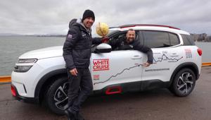 White Cruise: da Milano a Capo Nord  a bordo di Citroën C5 Aircross 71° N Limited Edition. Special guest della tappa di Oslo, Fabio Volo