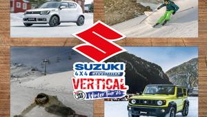 Le 'ibride' Vitara e S-Cross debuttano al Suzuki 4x4 Hybrid Vertical Winter Tour