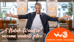 Il Natale di WindTre parte con una campagna pubblicitaria di Wunderman Thompson con protagonisti smartphone 5G e Giga Illimitati