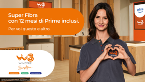 È on air dal 24 agosto il nuovo spot di WINDTRE dedicato all’offerta “Super Fibra”. Publicis Groupe firma la creatività e Zenith la pianificazione